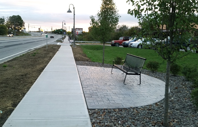 Route 211 Pedestrian and Landscape Improvements